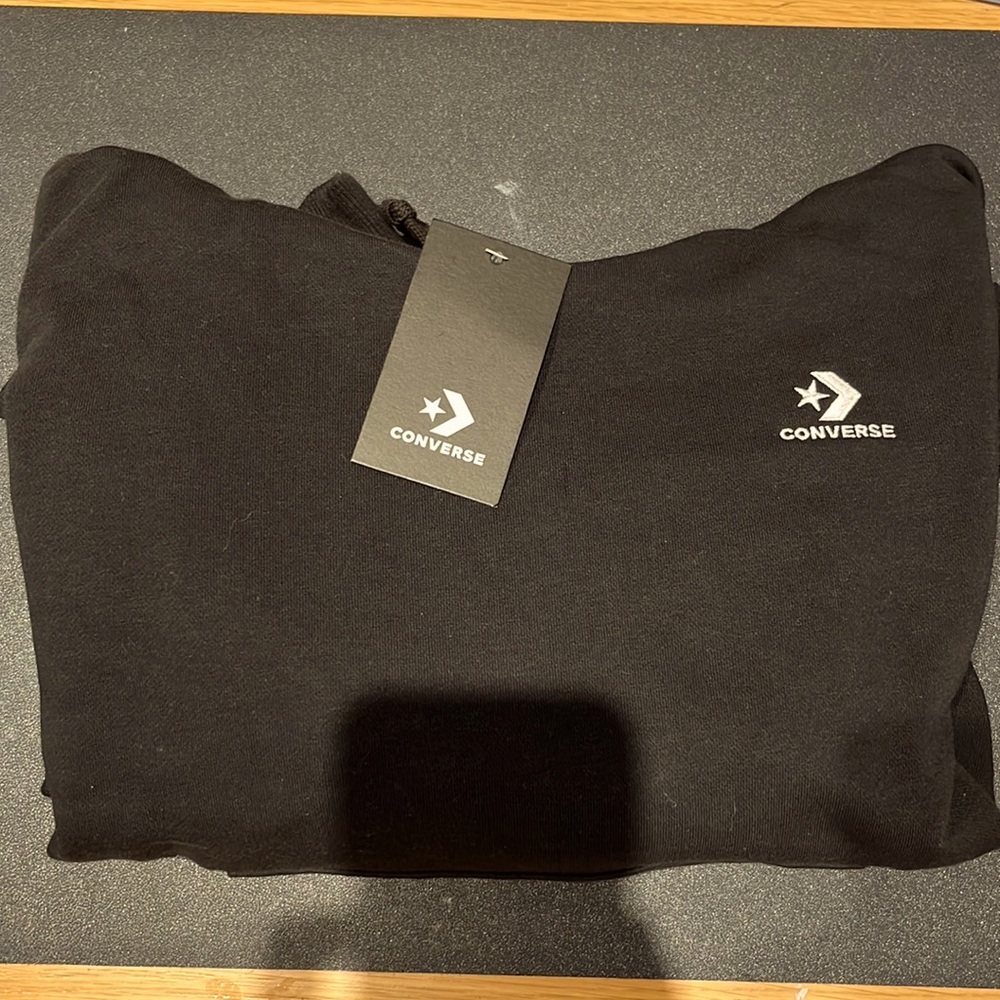 covnverse hoodie- black